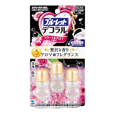 ブルーレット デコラル フローラルアロマの香り 7.5g×3個 トイレ用洗剤