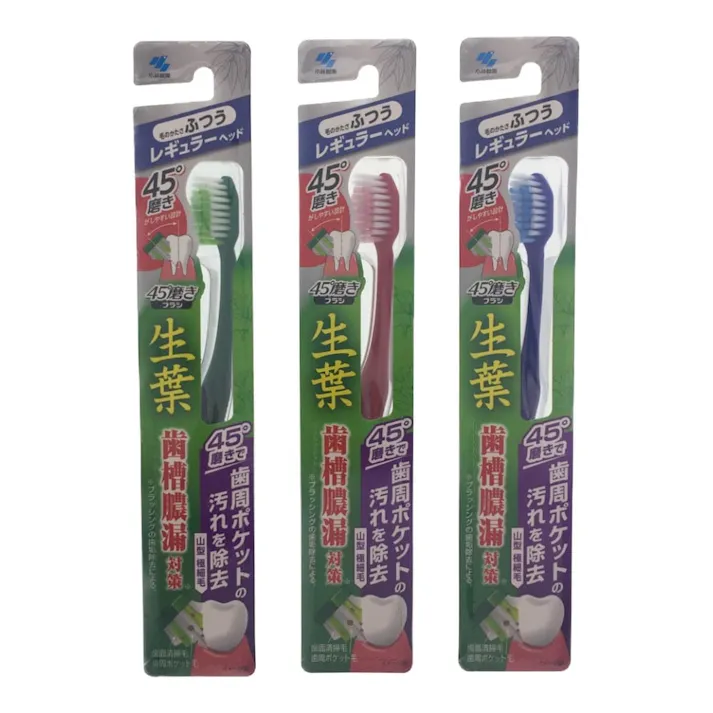 生葉 45度 磨きブラシ レギュラー ふつう 1本