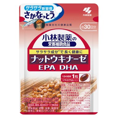 小林製薬 小林製薬の栄養補助食品 ナットウキナーゼ EPADHA 30粒