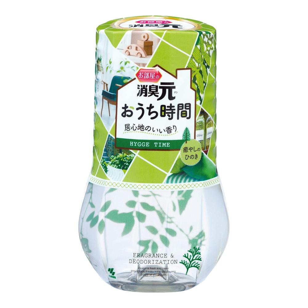 M4_小林製薬 お部屋の消臭元 おうち時間 癒やしのひのき 400ml | 芳香