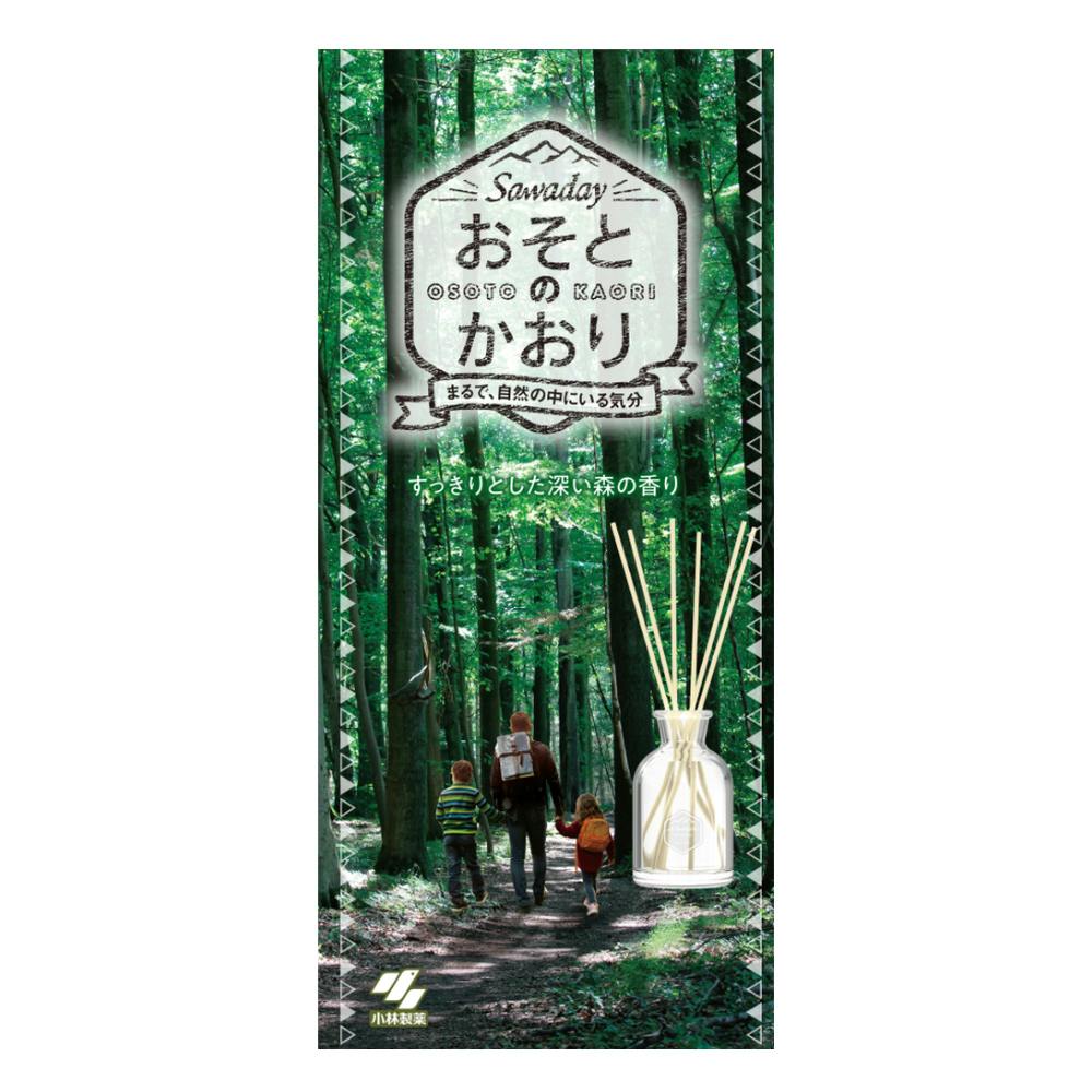 小林製薬 サワデー 香るStick おそとのかおり すっきりとした深い森の香り 70ml