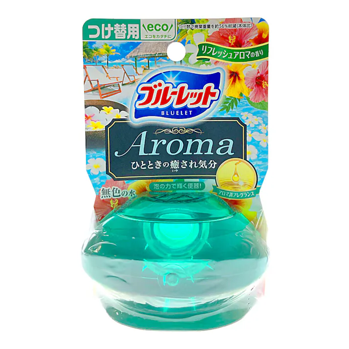 小林製薬 液体ブルーレットおくだけアロマ リフレッシュアロマの香り つけ替用