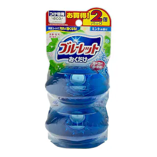 液体ブルーレットおくだけ ミントの香り つけかえ 2個パック