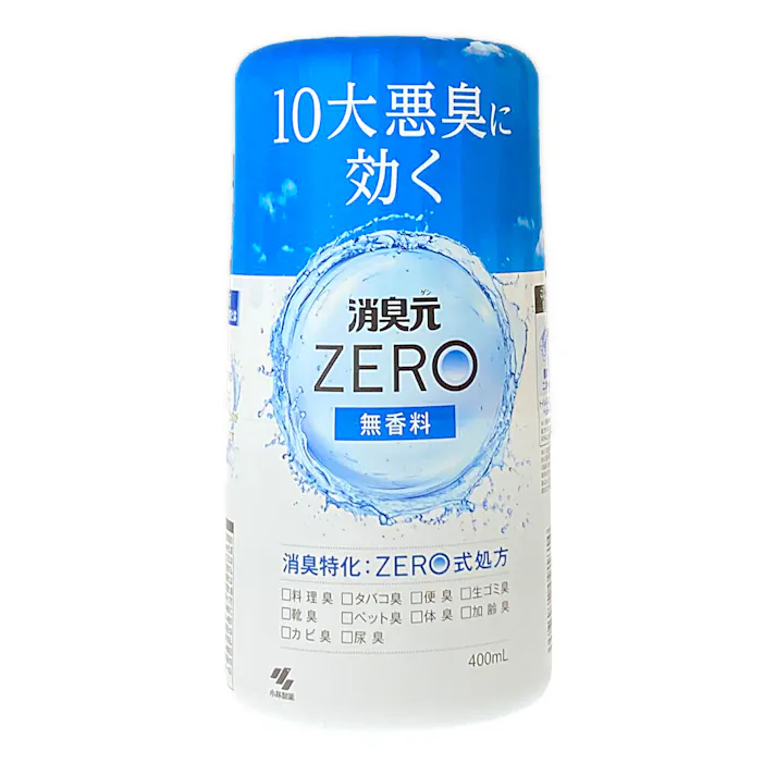 小林製薬 消臭元 ZERO 無香料 本体 400ml