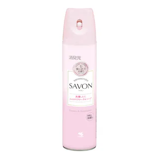 消臭元 SAVONスプレー 洗濯したてふんわりフローラルソープ