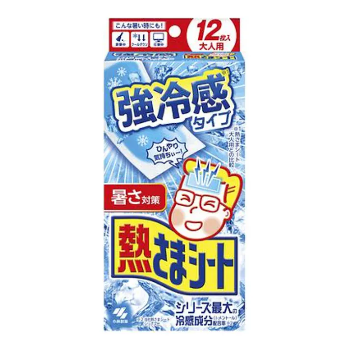 熱さまシート 強冷感タイプ 大人用 12枚入