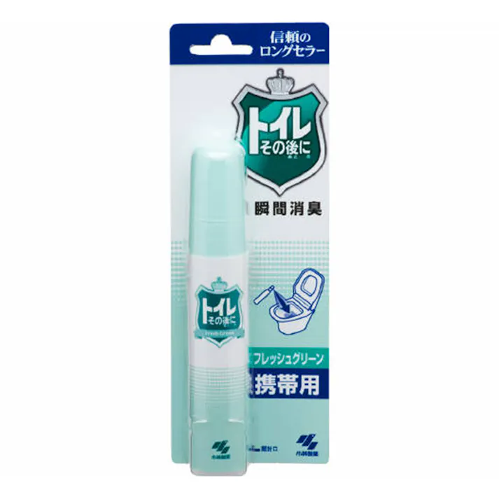 小林製薬 トイレその後に 携帯用 フレッシュグリーン 23ml