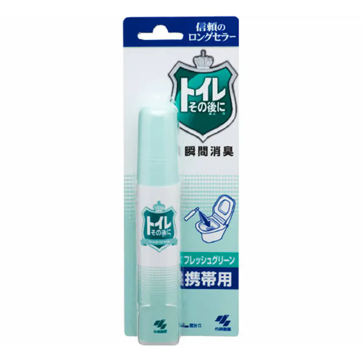 小林製薬 トイレその後に 携帯用 フレッシュグリーン 23ml
