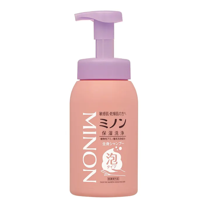 ミノン 全身シャンプー 泡タイプ 500ml