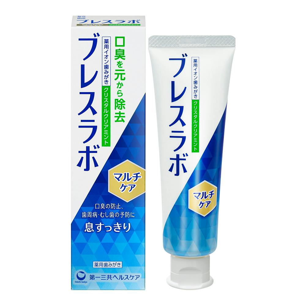 ブレスラボ マルチケア クリスタルクリアミント 90g | オーラルケア
