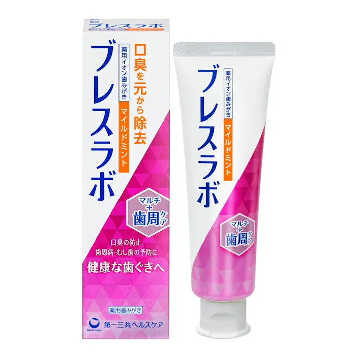 ブレスラボ マルチ+歯周ケア マイルドミント 90g