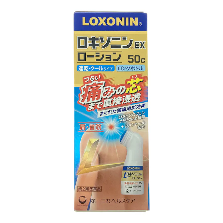 【店舗限定】第2類医薬品 第一三共ヘルスケア ロキソニンEXローション 50g