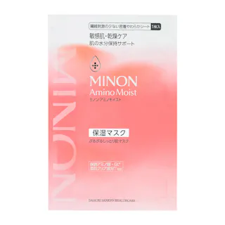 ミノン アミノモイスト ぷるぷるしっとり肌マスク 22ml×4枚