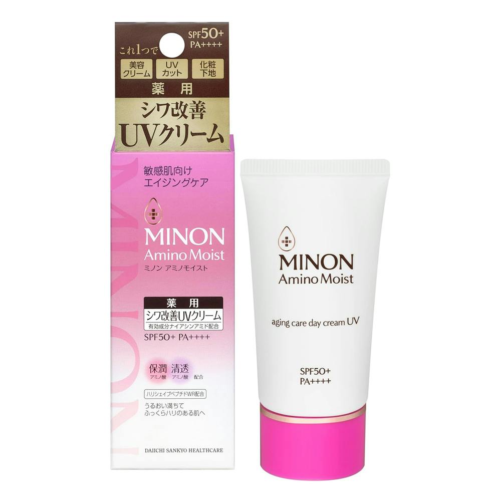 ミノン アミノモイスト エイジングケアデイクリームUV SPF50+ PA++++