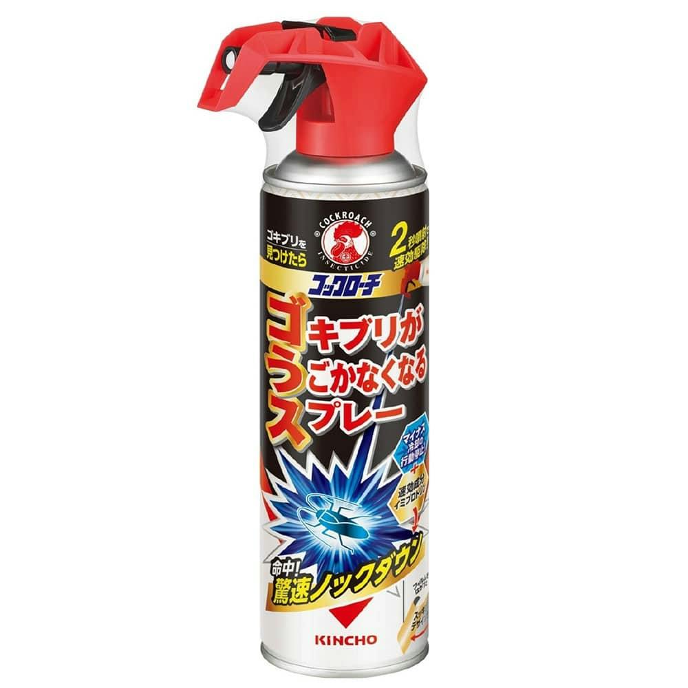 大日本除虫菊 ｋｉｎｃｈｏ コックローチ ゴキブリがうごかなくなるスプレー ３００ｍｌ ホームセンター通販 カインズ