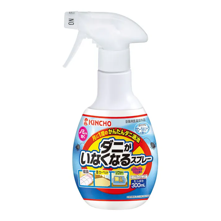 大日本除虫菊 KINCHO ダニがいなくなるスプレー 300ml