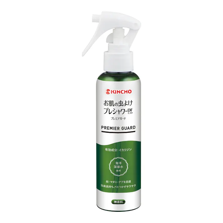 お肌の虫よけ プレシャワーDFミスト プレミアガード 無香料 120ml