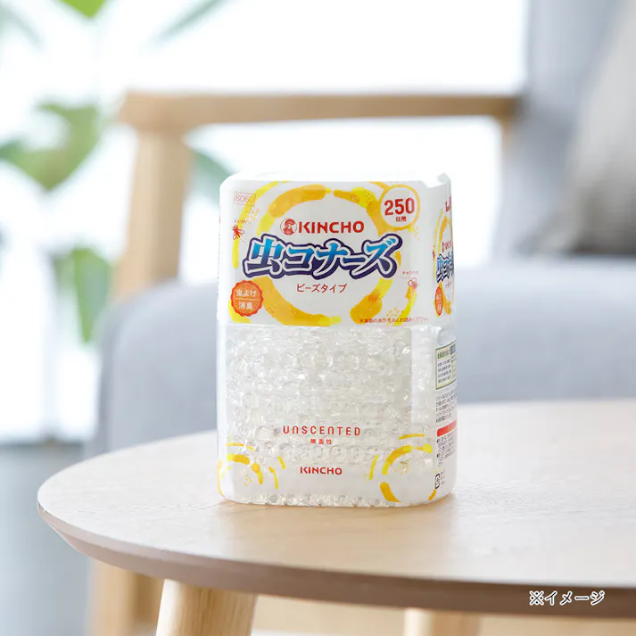 大日本除虫菊 KINCHO 虫コナーズ ビーズタイプ 250日用 無香性