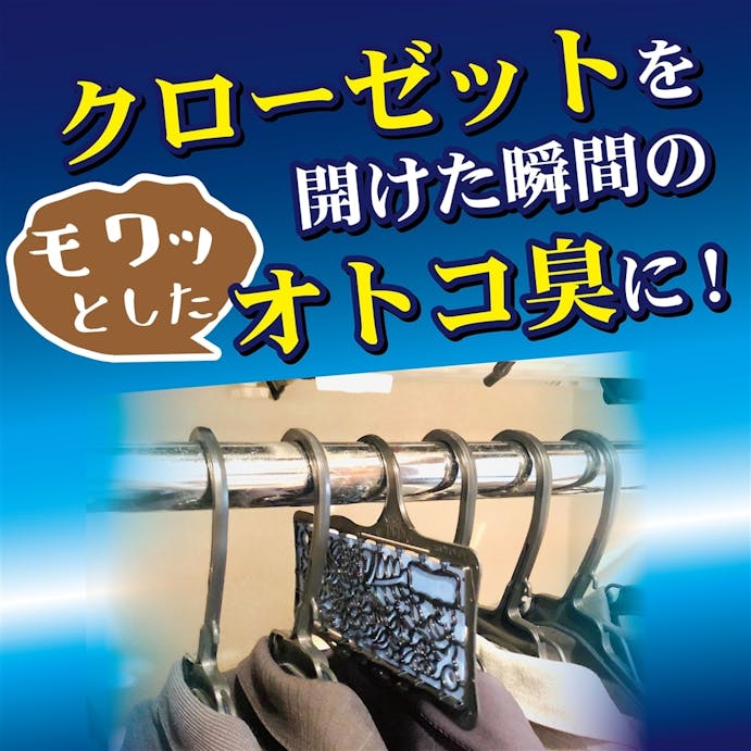 大日本除虫菊 金鳥 ゴンゴン for MEN クローゼット用 3個入 シトラスの香り(販売終了)