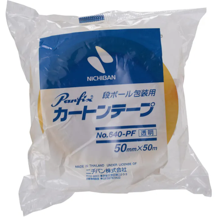 【CAINZ-DASH】ニチバン カートンテープ640PF透明-50mmX50m 640PF-50【別送品】