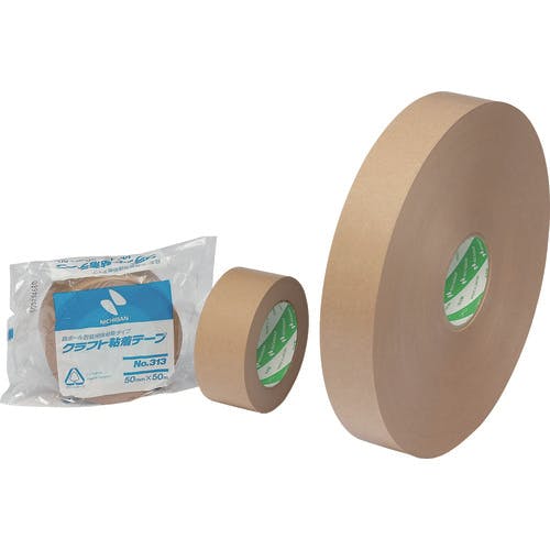 ニチバン クラフト粘着テープ 50mm×50m 50巻 313-50