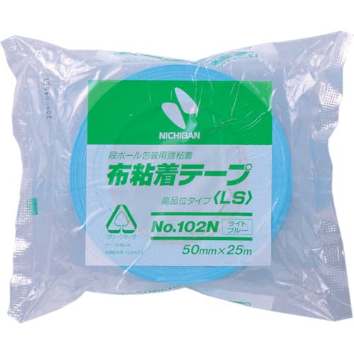 ニチバン 布粘着テープ102Nライトブルー50mmX25m 102N20-50 布粘着テープ ニチバン 布粘着テープ102Nライトブルー50mmX25m 102N20-50 布粘着テープ