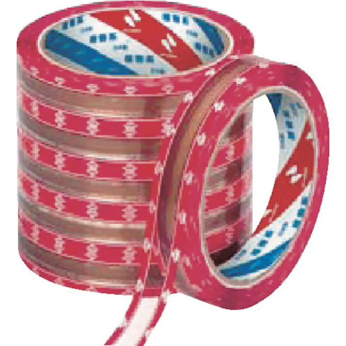 【CAINZ-DASH】ニチバン セロテープイージーオープン フードパック赤 CTEZ-FR 18mmX50m バイオマスマーク認定製品 CTEZ-FR【別送品】