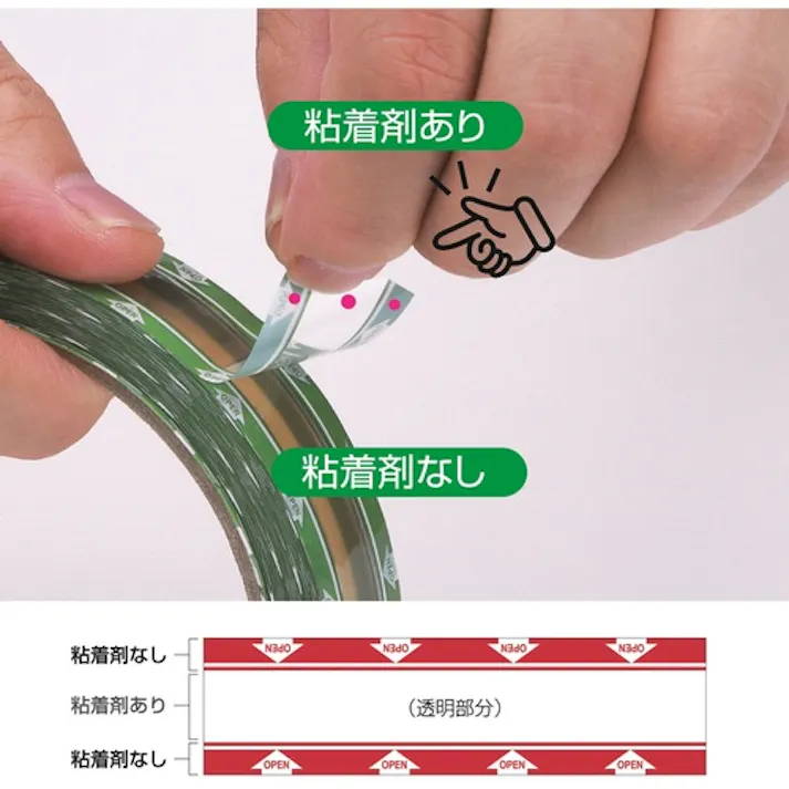 【CAINZ-DASH】ニチバン セロテープイージーオープン フードパック赤 CTEZ-FR 18mmX50m バイオマスマーク認定製品 CTEZ-FR【別送品】