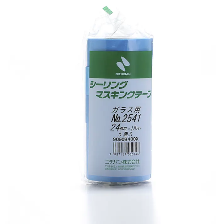 【CAINZ-DASH】ニチバン シーリングマスキングテープ(ガラス用)2541H-24 24mmX18m(5巻入り) 2541H-24【別送品】