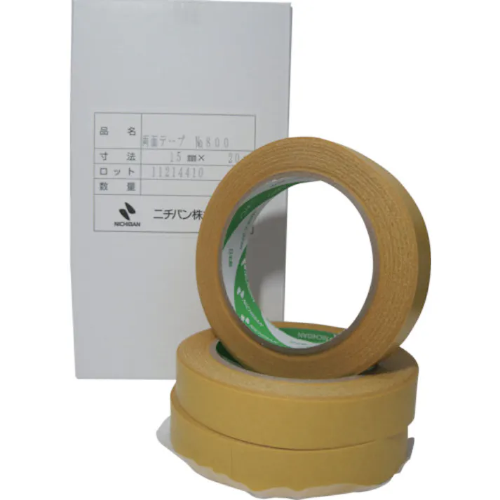 【CAINZ-DASH】ニチバン 両面テープ 815H-10 10mm×20m(1箱=20巻入) 815H-10【別送品】