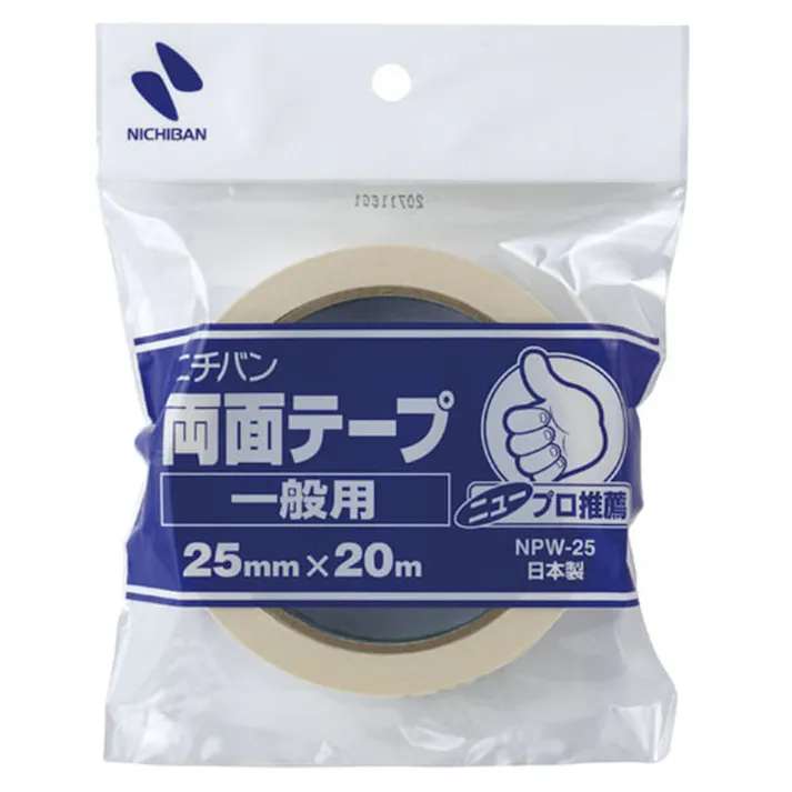 ニチバン ニュープロ推薦両面テープ 25.0×20.0 NPW-25