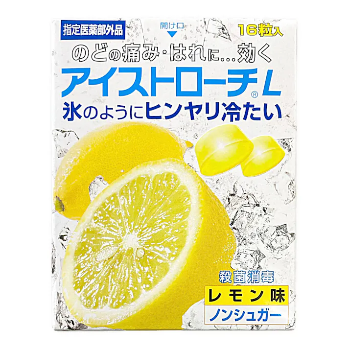 日本臓器製薬 アイストローチL レモン味 16粒