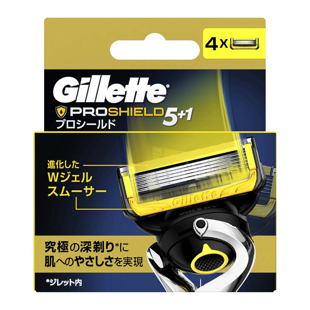 ジレット プロシールド 替刃 4個入 | メンズコスメ・男性用化粧品 通販