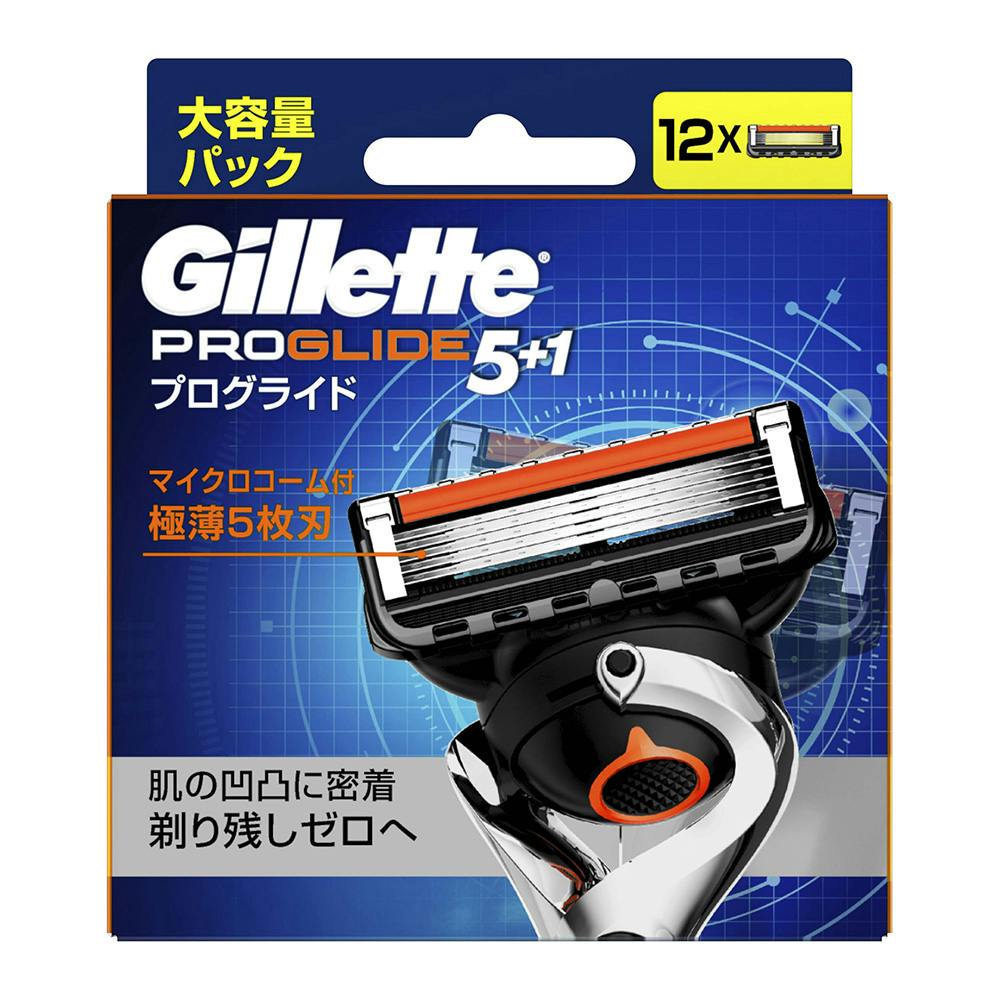 709☆ 正規品 ジレット フュージョン 5+1　大容量パック 替刃 12個入 ジレット フュージョン5+1 大容量パック 替刃12個入 Green Beans