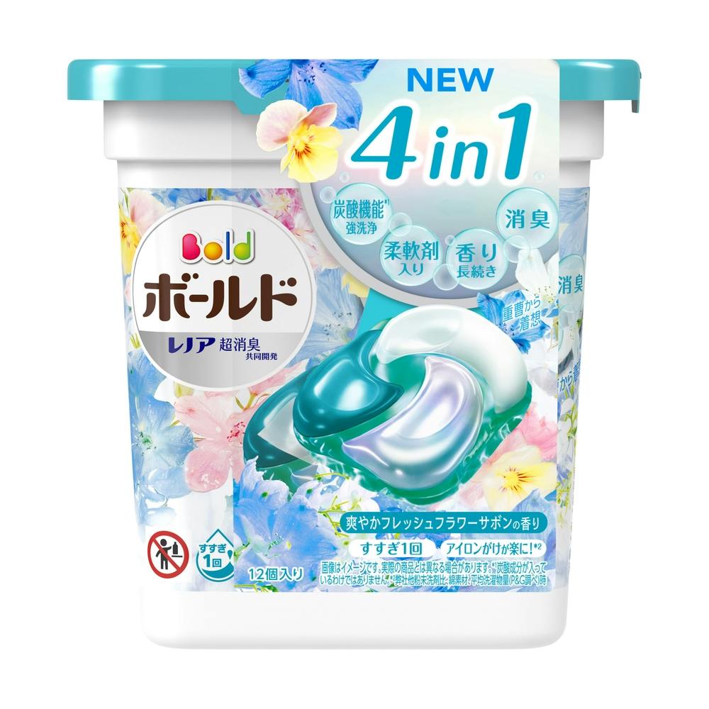 P＆G ボールド フラワーサボン 抗菌＋アロマ 洗濯用洗剤 400g 3袋 A