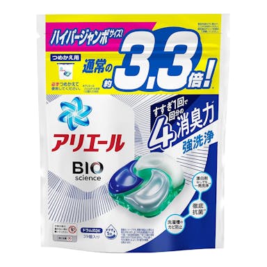 P＆G アリエール ジェルボール4D 詰替 ハイパージャンボ 39個(販売終了)