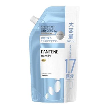 P＆G パンテーン ミセラー ピュア＆クレンズ シャンプー 詰替 特大 600ml