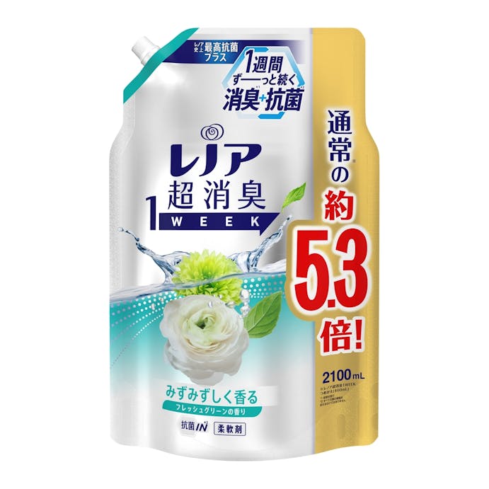 P＆G レノア超消臭1WEEK フレッシュグリーンの香り 詰替 2100ml