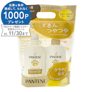 パンテーン エクストラダメージケア お試しポンプ 2ステップ 270ml+270g