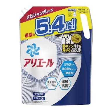 M1_P＆G アリエール バイオサイエンスジェル 詰替 メガジャンボ 2700g
