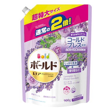 P＆G ボールド ジェル ラベンダー＆フローラルガーデンの香り 詰替 超特大 900g(販売終了)