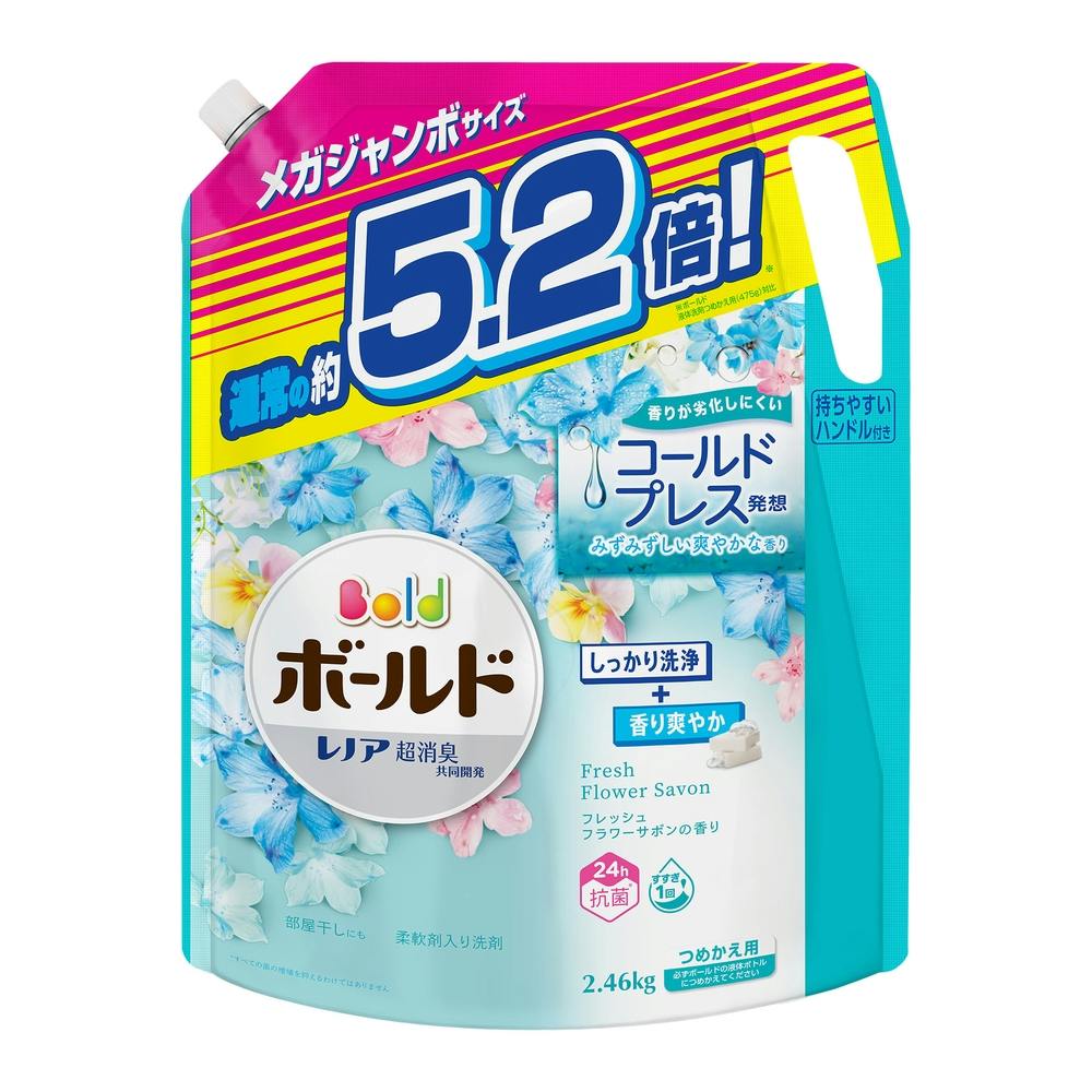 P＆G ボールド ジェル フレッシュフラワーサボンの香り 詰替 メガ 