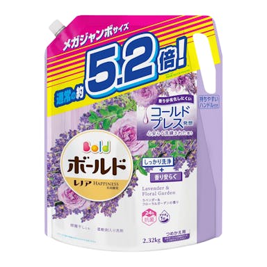 P＆G ボールド ジェル ラベンダー＆フローラルガーデンの香り 詰替 メガジャンボ 2320g(販売終了)