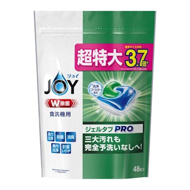 P＆G ジョイ ジェルタブPRO W除菌 食洗機用洗剤 48個入