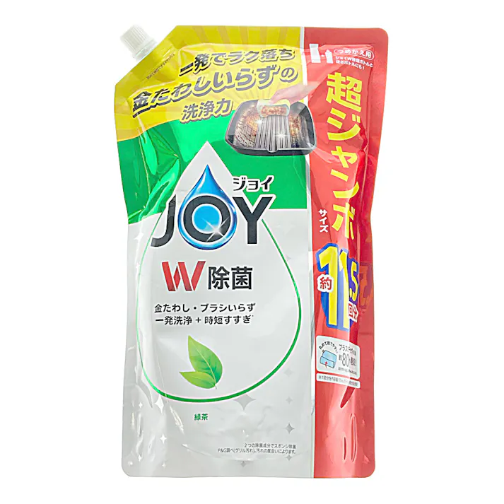 除菌ジョイコンパクト 緑茶 超特大ジャンボ 1490ml(販売終了)