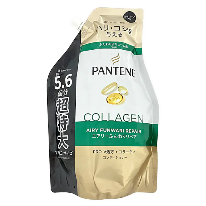 パンテーン エアリー ふんわりケア トリートメントinコンディショナー 詰替 超特大 1.7kg