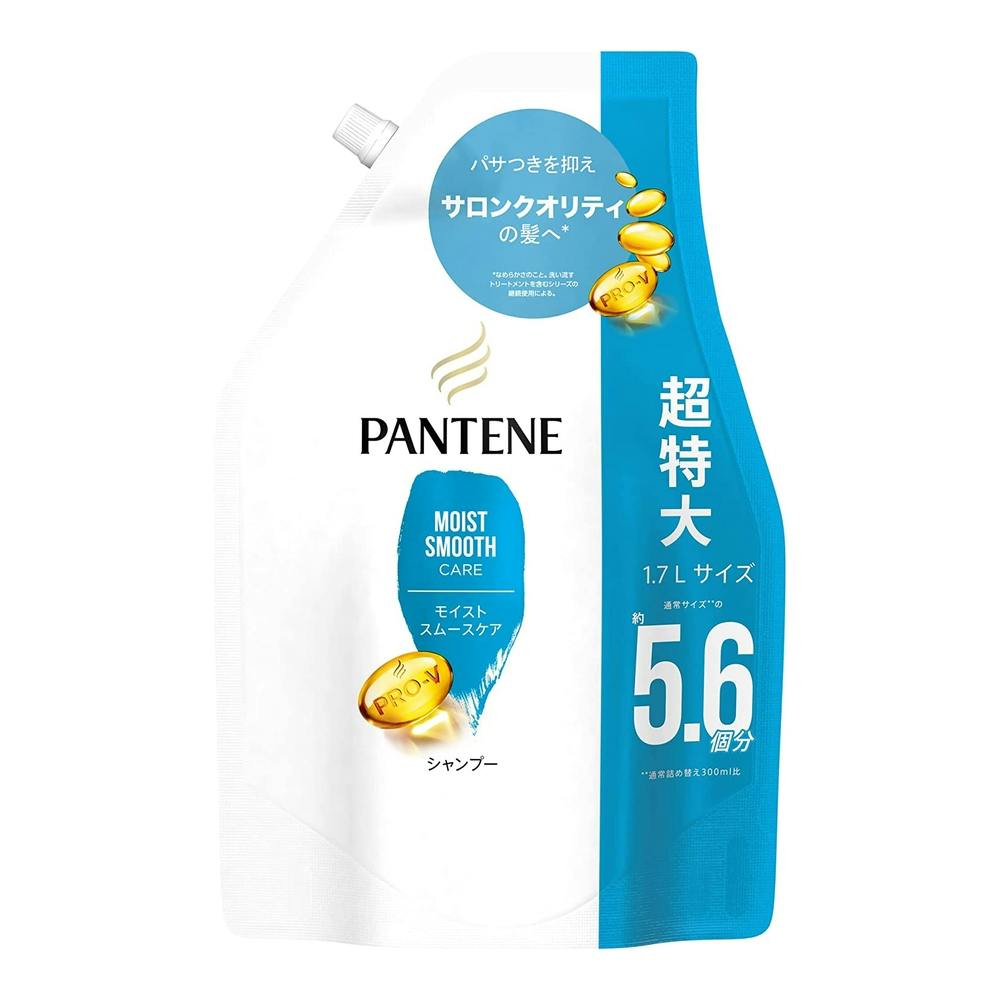 M4_P＆G パンテーン モイストスムースケア シャンプー 詰替 超特大 1.7