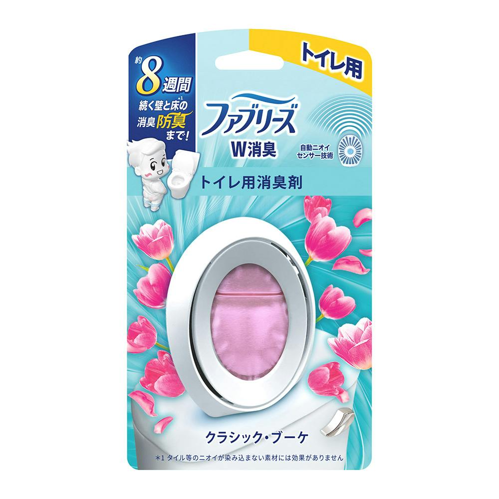 PG ファブリーズ W消臭 トイレ用消臭剤 クラシック・ブーケ 6ml