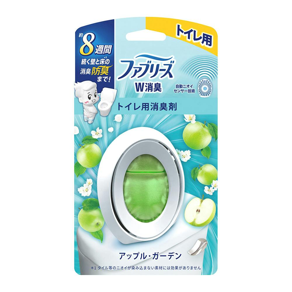 P＆G ファブリーズ W消臭 トイレ用消臭剤 アップル・ガーデン 6.3ml 