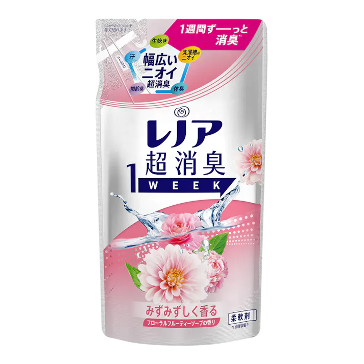 P&G レノア 超消臭 1week フローラルフルーティーソープの香り 詰替 380ml